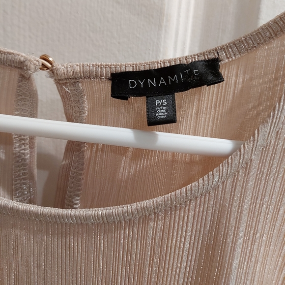 Dynamite | Metallic Tank Top - Picture 2 of 14